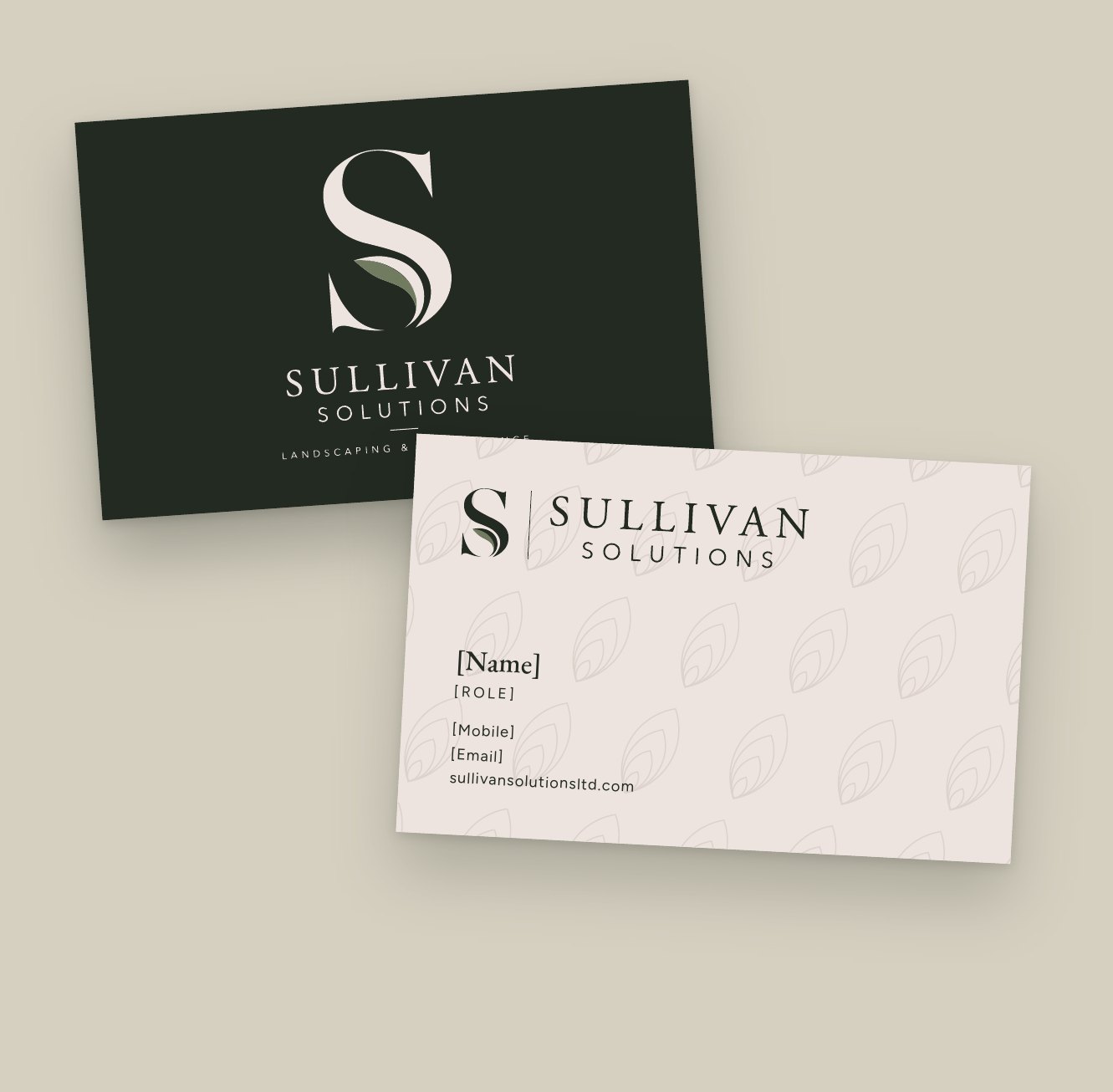 Sullivan Solutions business cards